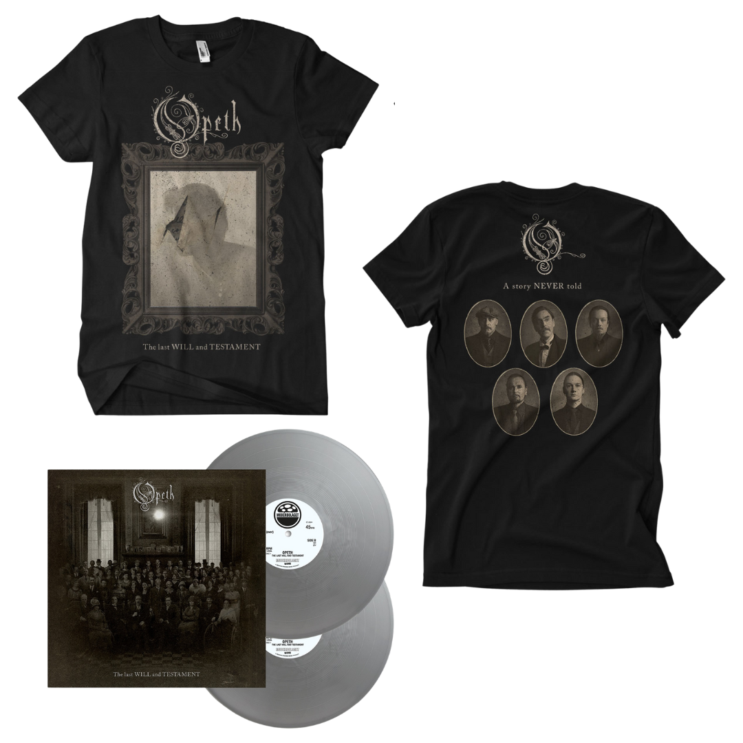 Opeth / The Last Will And Testament Vinyl + Tee Bundle