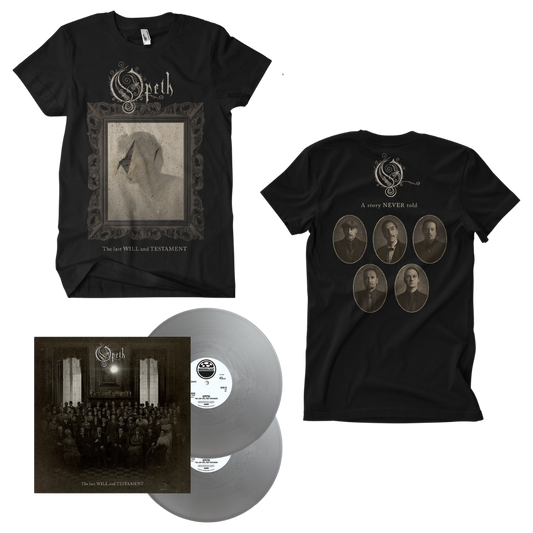 Opeth / The Last Will And Testament Vinyl + Tee Bundle